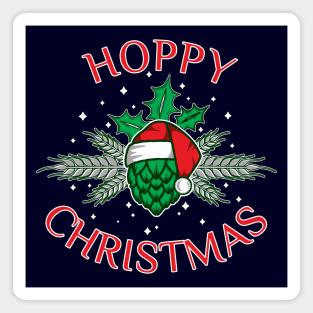 Happy Christmas Beer Lovers Magnet